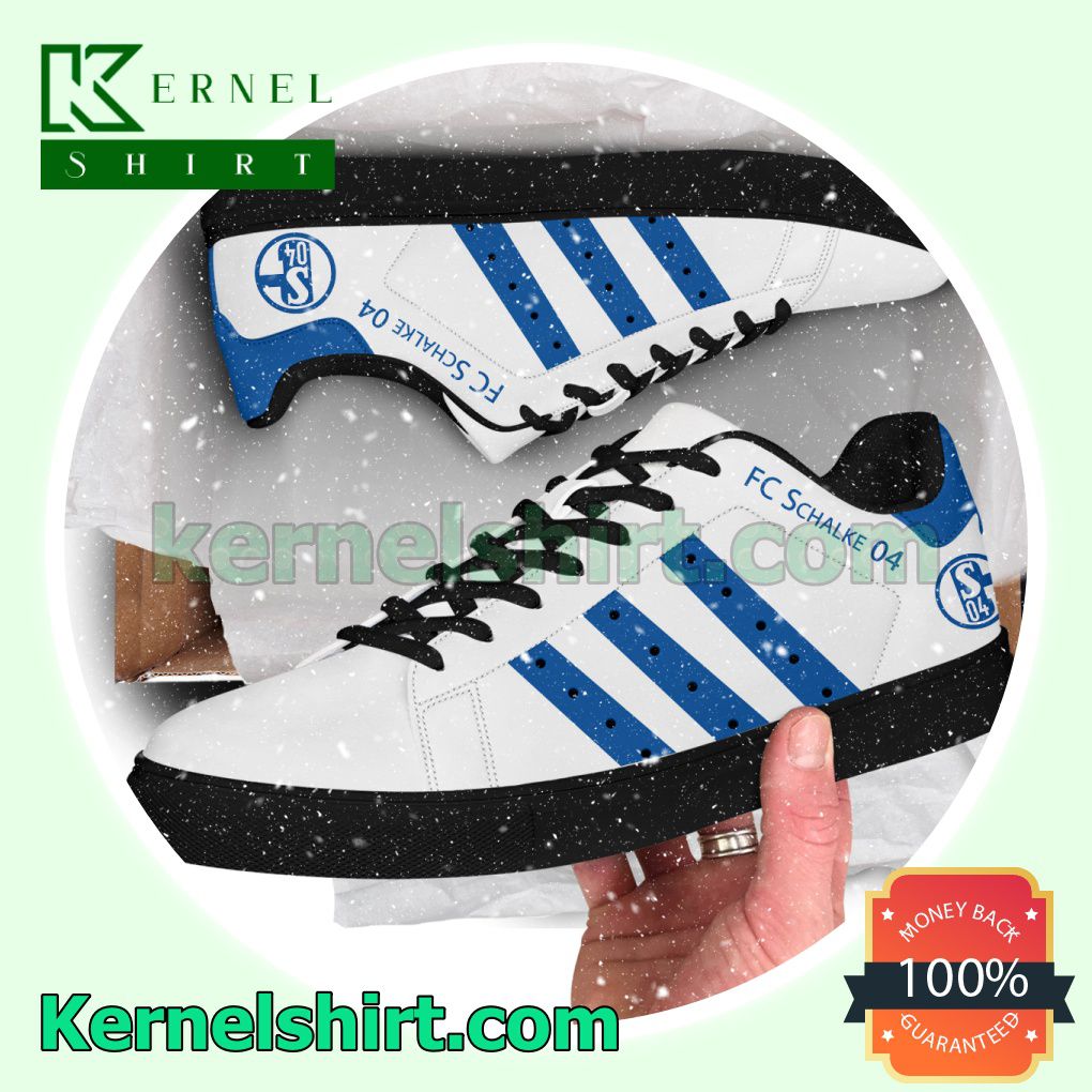 FC Schalke 04 Logo Low Top Shoes a