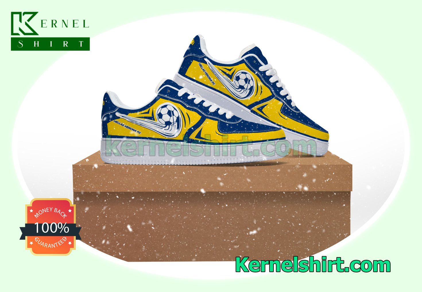 Hellas Verona FC Fan Air Force Sneakers