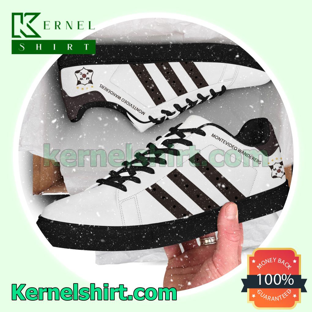 Montevideo Wanderers Logo Low Top Shoes a