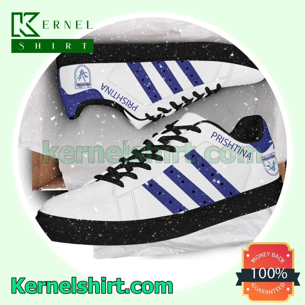 Prishtina Women Club Logo Low Top Shoes a