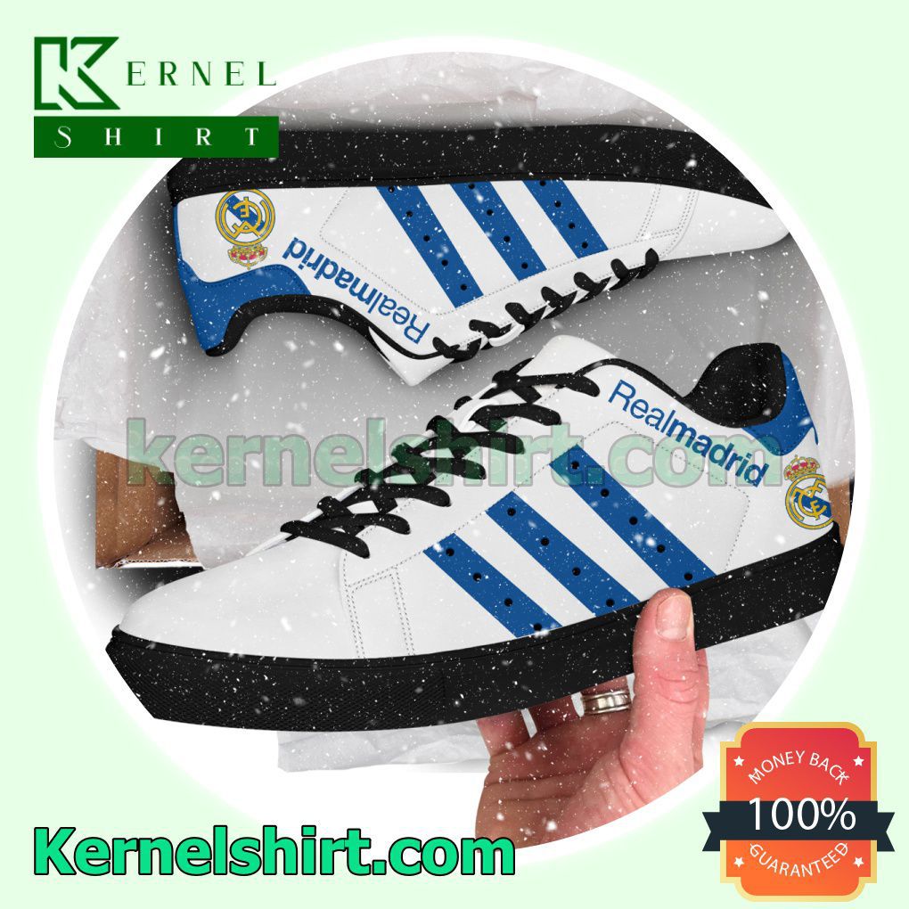 Real Madrid Logo Low Top Shoes a