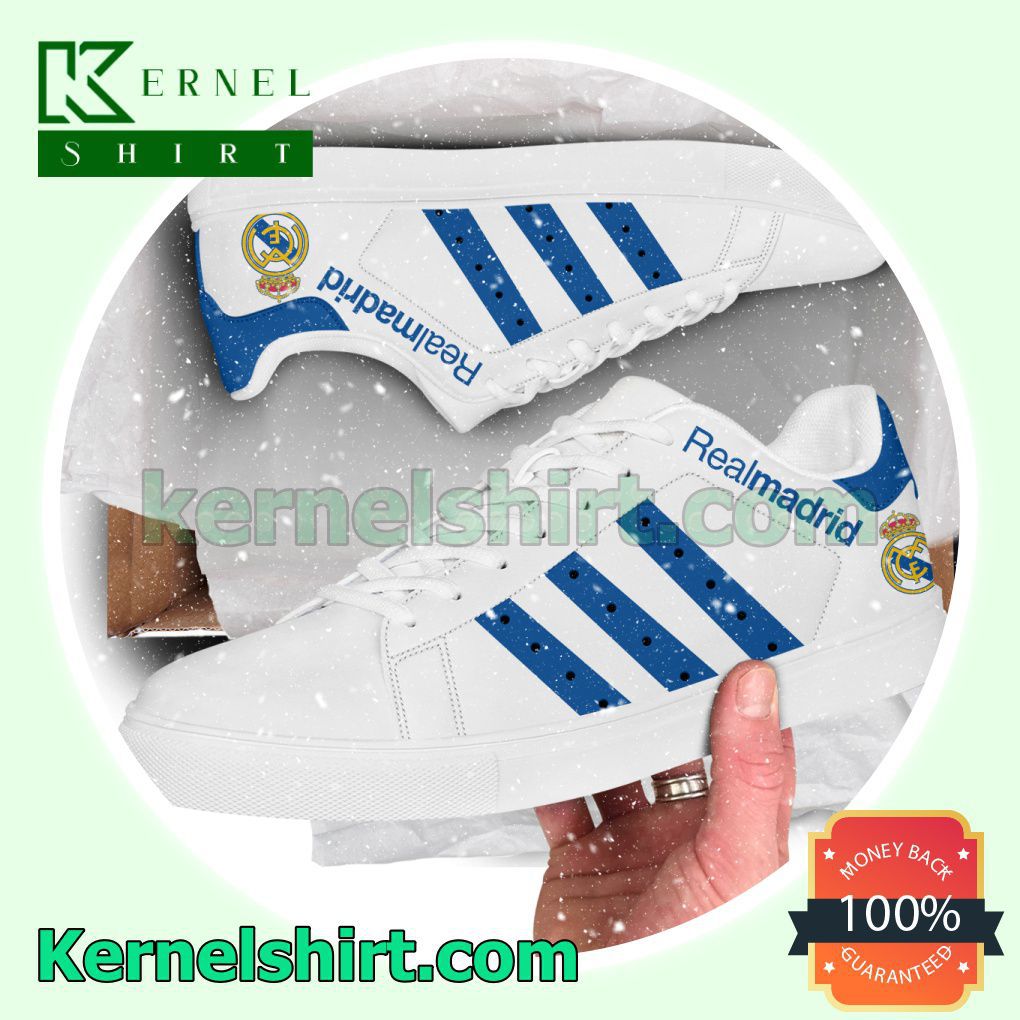 Real Madrid Logo Low Top Shoes