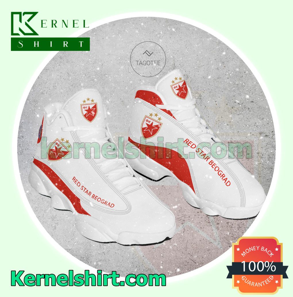 Red Star Beograd Jordan 13 Retro Shoes