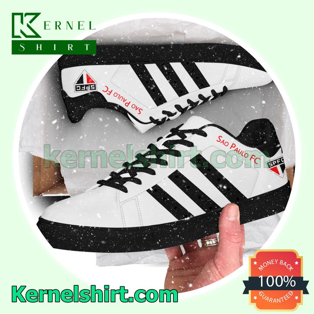 Sao Paulo FC Logo Low Top Shoes a