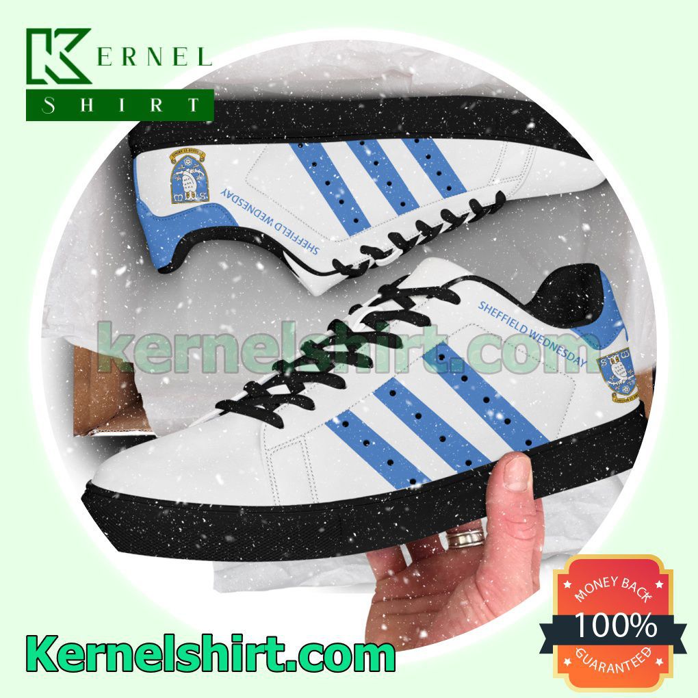 Sheffield Wednesday Logo Low Top Shoes a