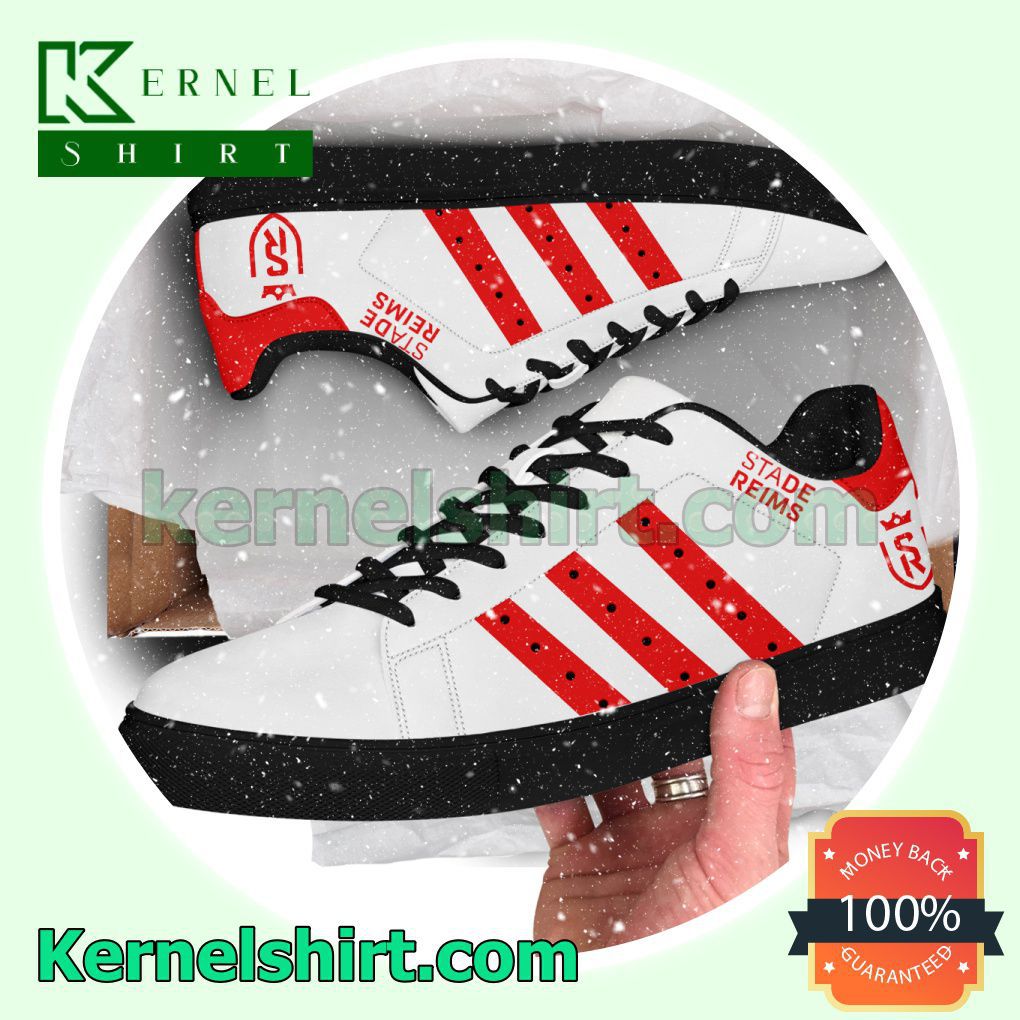 Stade Reims Logo Low Top Shoes a