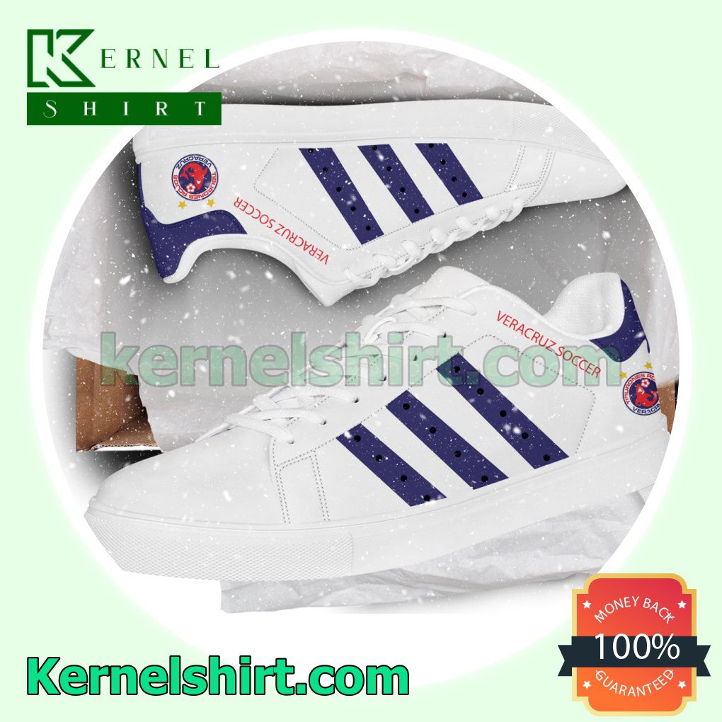 Veracruz Soccer Logo Low Top Shoes