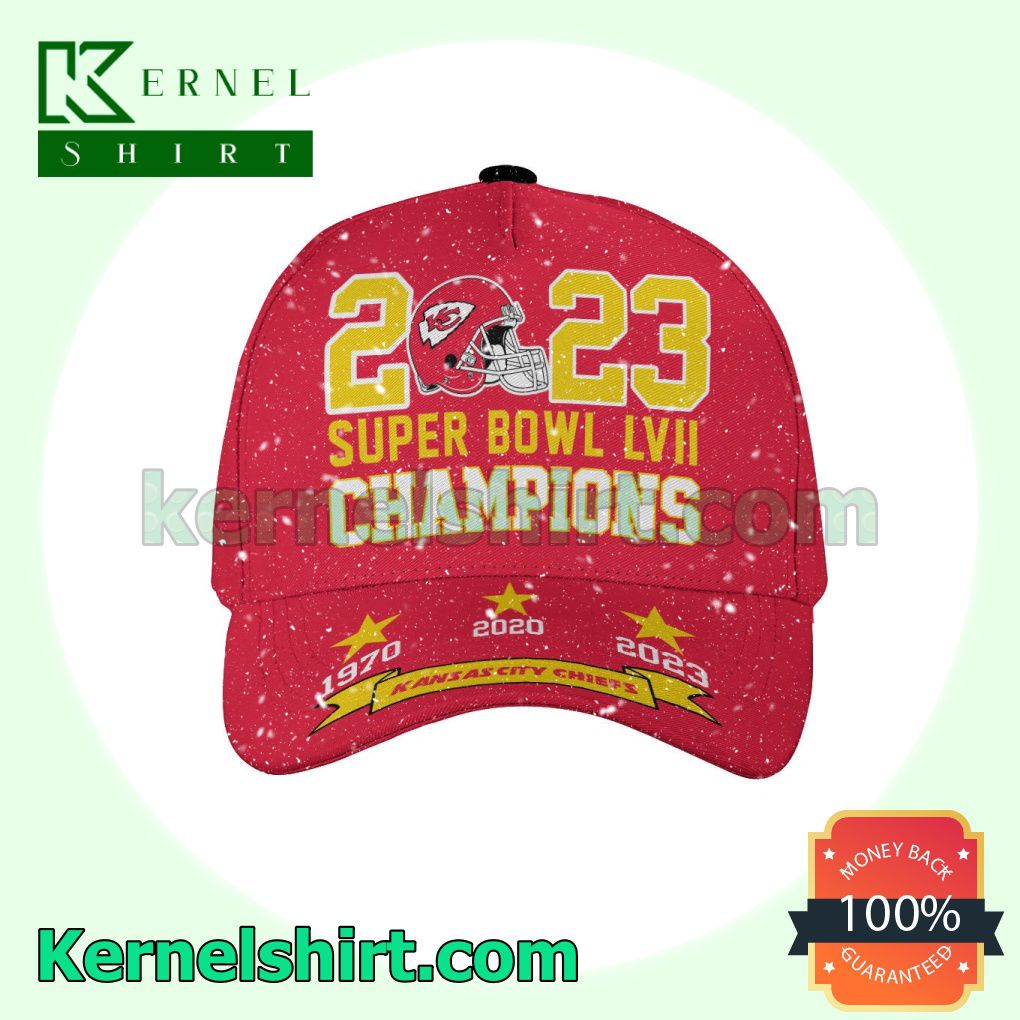 2023 Super Bowl LVII Champions Kansas City Chiefs Snapback Cap