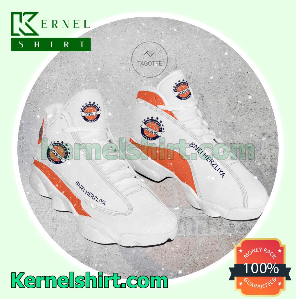 Bnei Herzliya Sport Logo Jordan 13 Retro Shoes