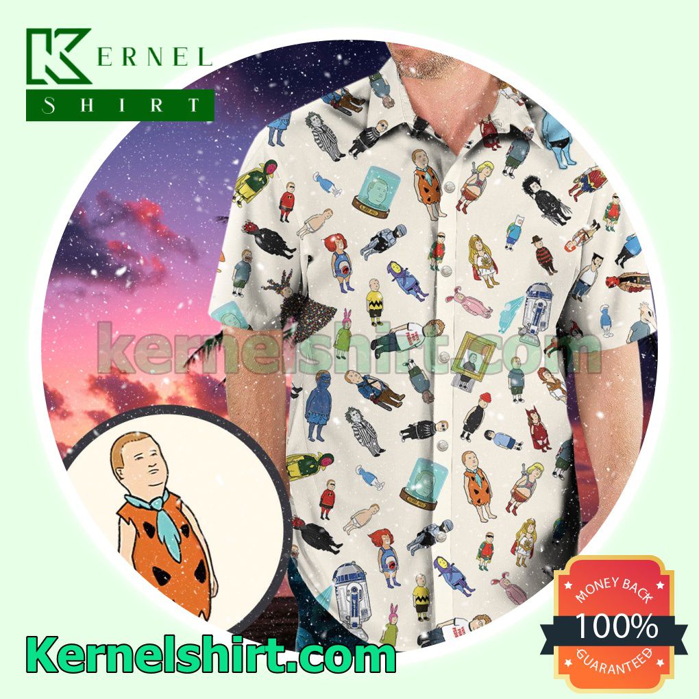 Bobby Hill King Of The Hill Beach Shirts