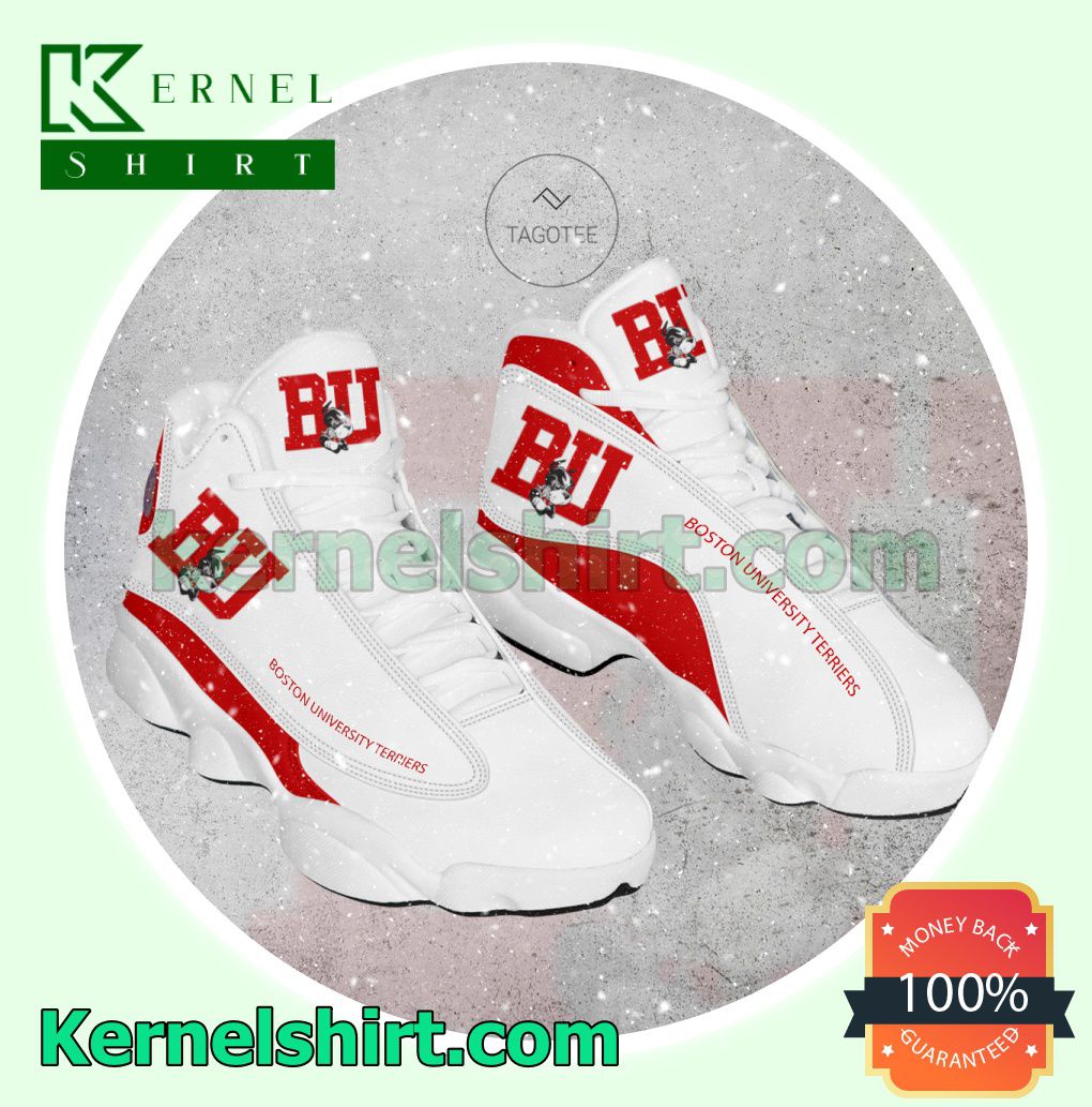 Boston University Terriers Logo Jordan Workout Shoes