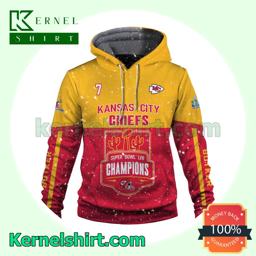Butker 7 Kansas City Chiefs Know Your Role And Shut Your Mouth Jersey Hooded Sweatshirts a