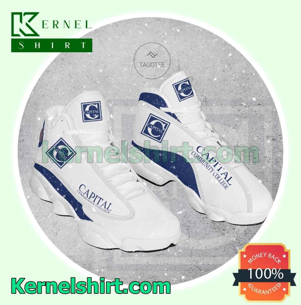 Capital Community College Logo Jordan Workout Shoes