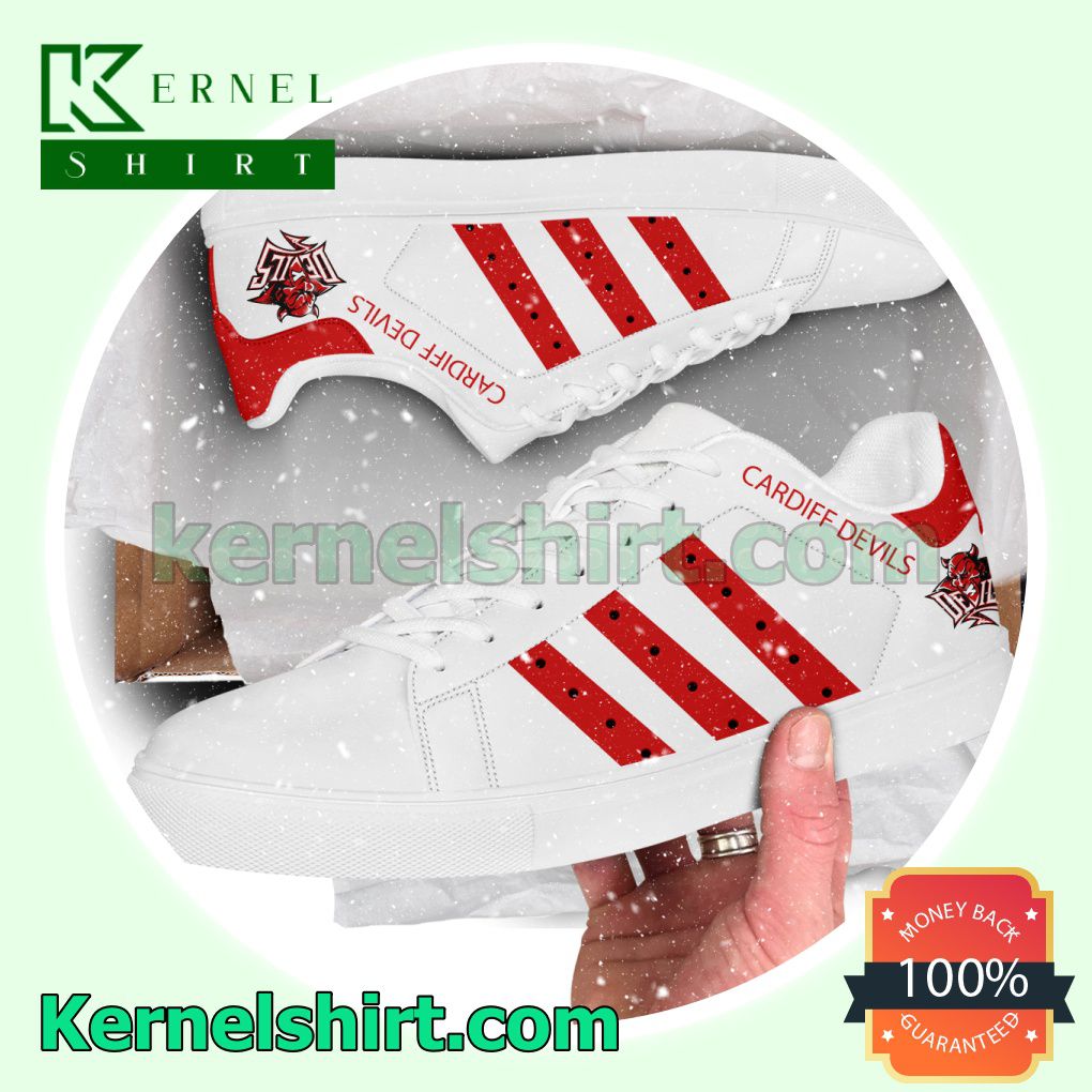 Cardiff Devils Low Top Adidas Shoes