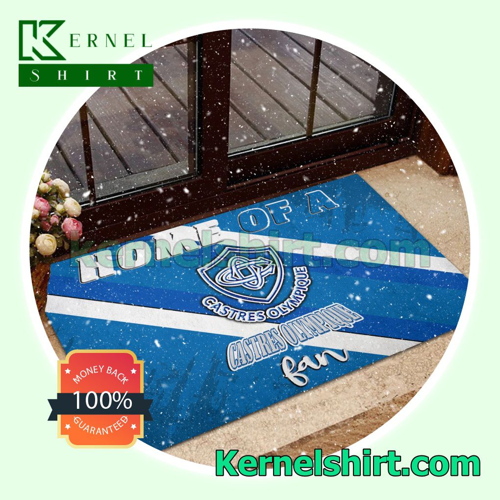 Castres Olympique Club Front Door Mat