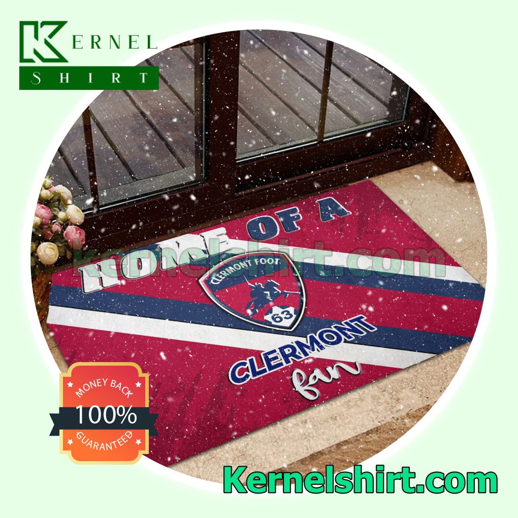 Clermont Foot Auvergne 63 Club Front Door Mat