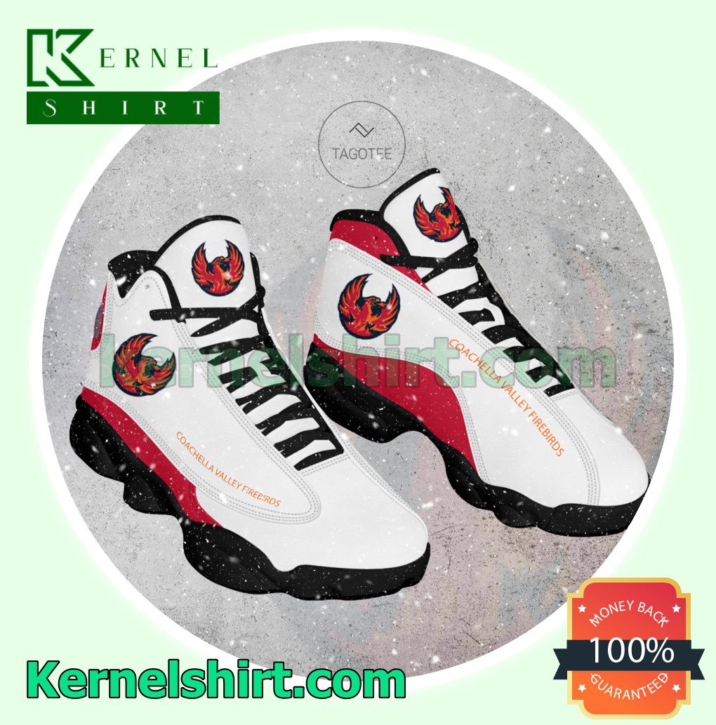 Coachella Valley Firebirds Logo Jordan Workout Shoes a