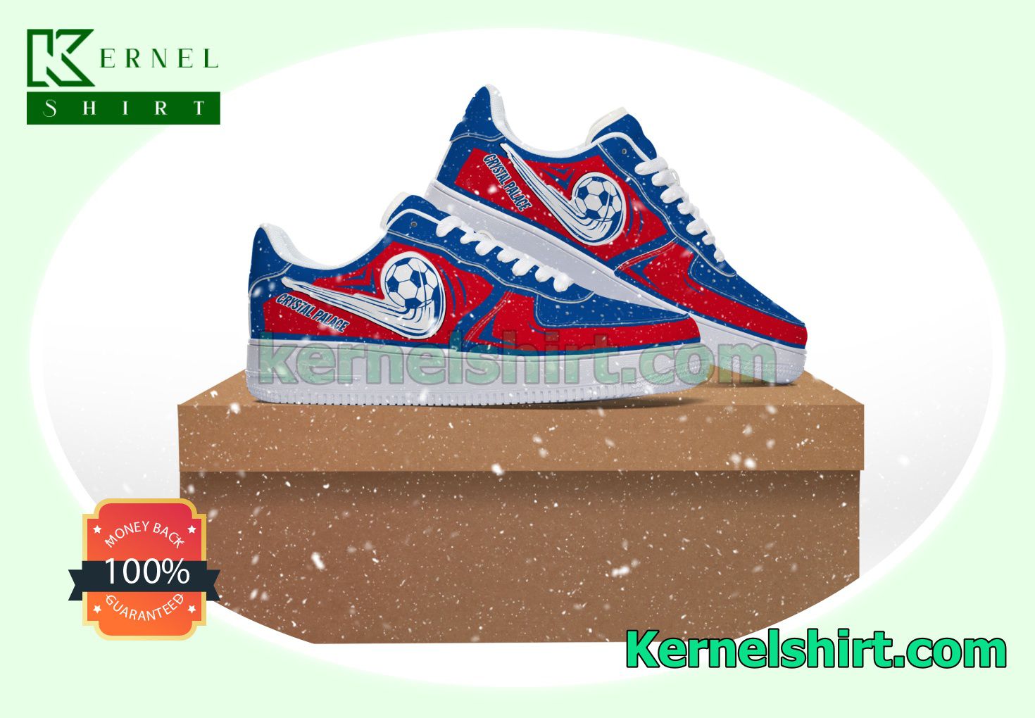 Crystal Palace F.C Fan Air Force Sneakers