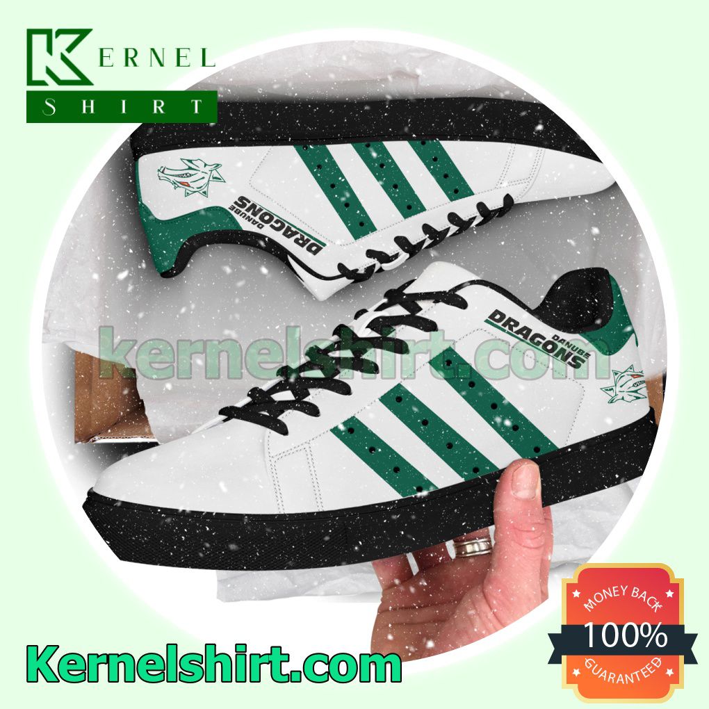 Danube Dragons Rugby Logo Low Top Shoes a