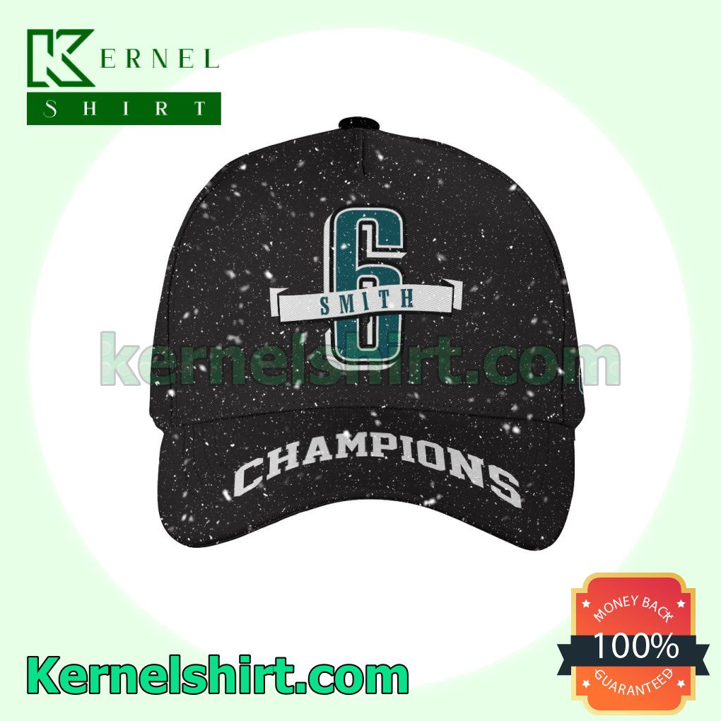 DeVonta Smith 6 Champion Philadelphia Eagles Snapback Cap