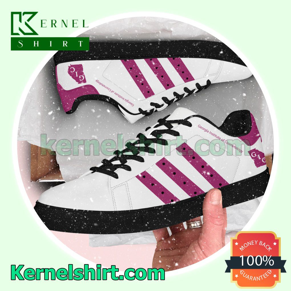 Georgia Institute of Cosmetology Adidas Low Top Shoes a