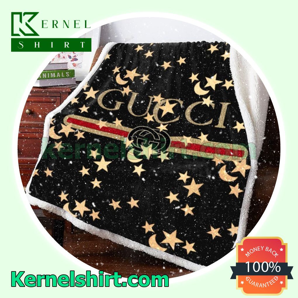 Gucci Star Night Soft Blanket