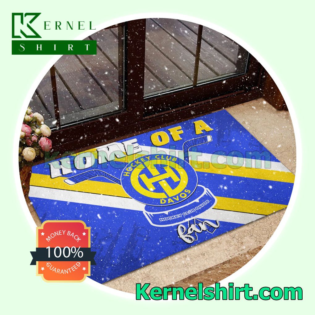 HC Davos Club Front Door Mat