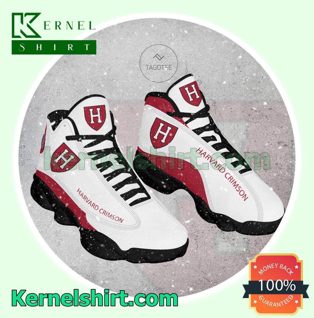 Harvard Crimson Logo Jordan Workout Shoes a