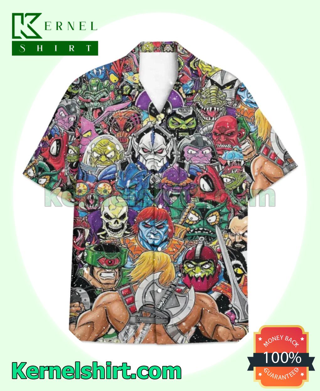 He-man Masters Of The Universe Beach Shirt