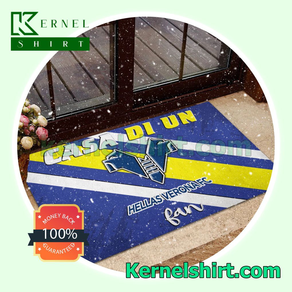 Hellas Verona FC Club Front Door Mat