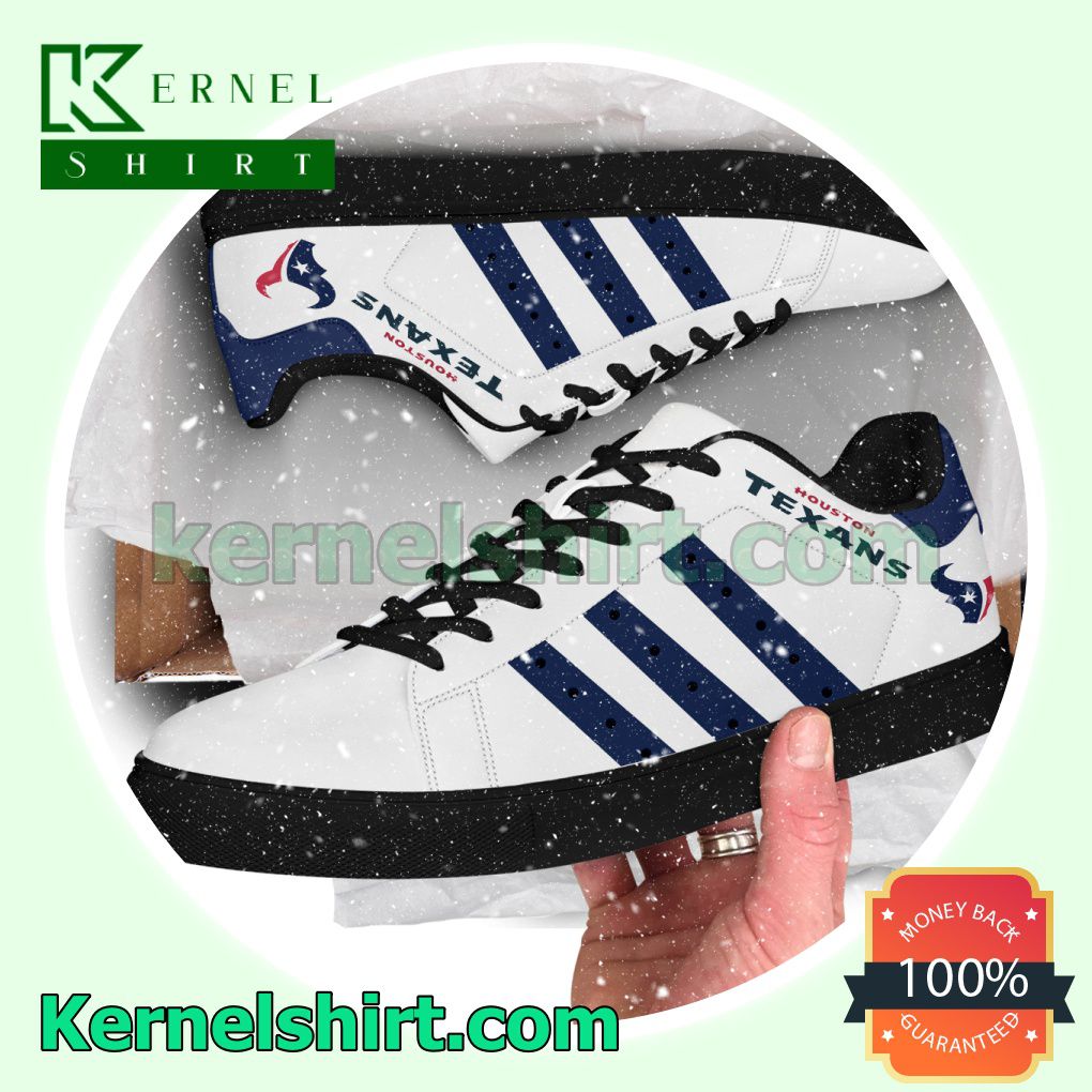 Houston Texans NFL Rugby Logo Low Top Shoes a