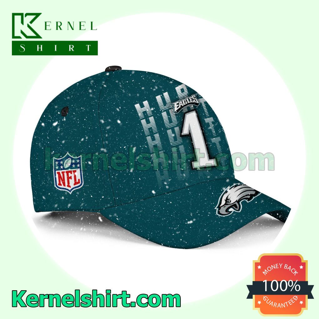 Hurts 1 Super Bowl Champion Philadelphia Eagles Snapback Cap a