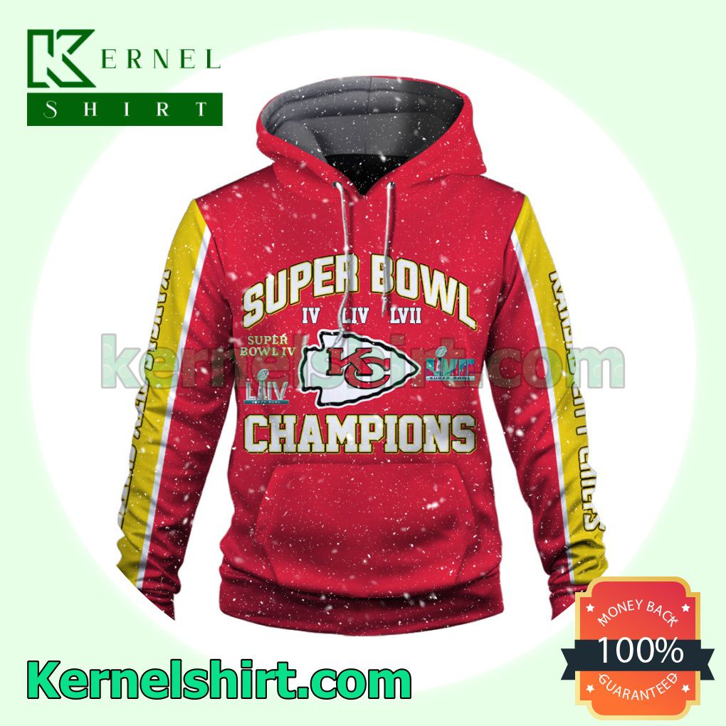 It Is A Great Day To Be A Chief Kansas City Chiefs Jersey Hooded Sweatshirts a
