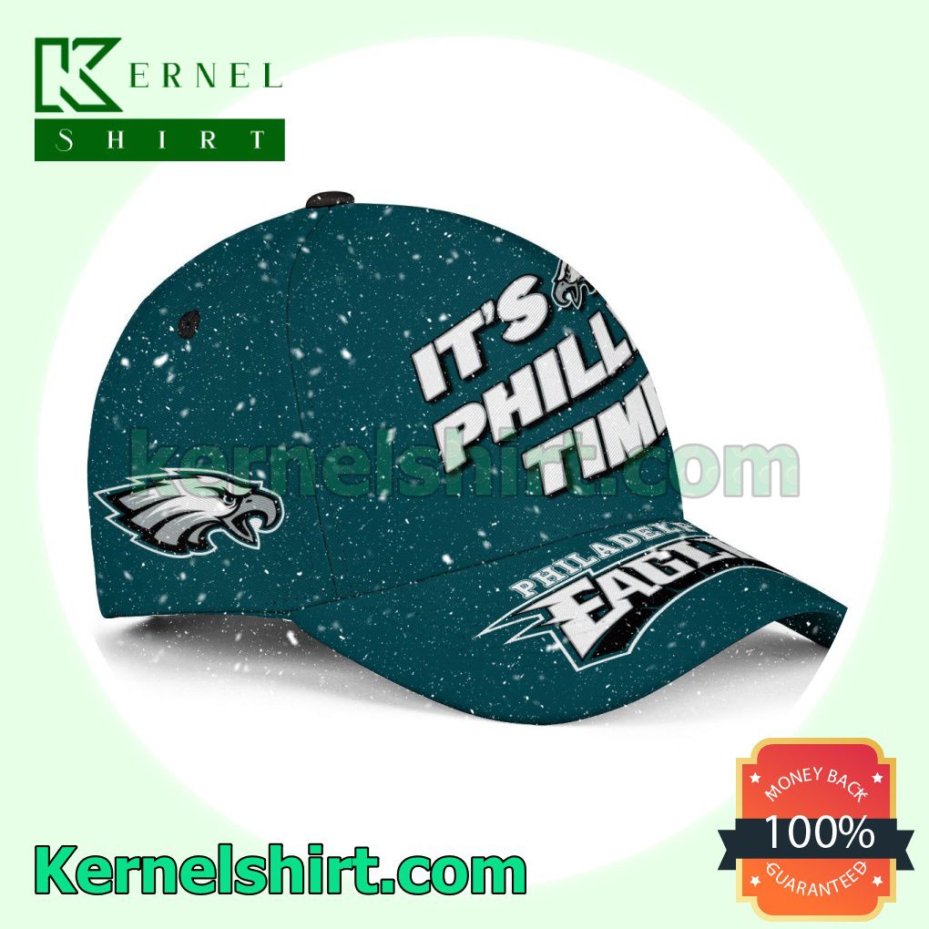 It Is Philly Time Super Bowl Champion Philadelphia Eagles Snapback Cap a