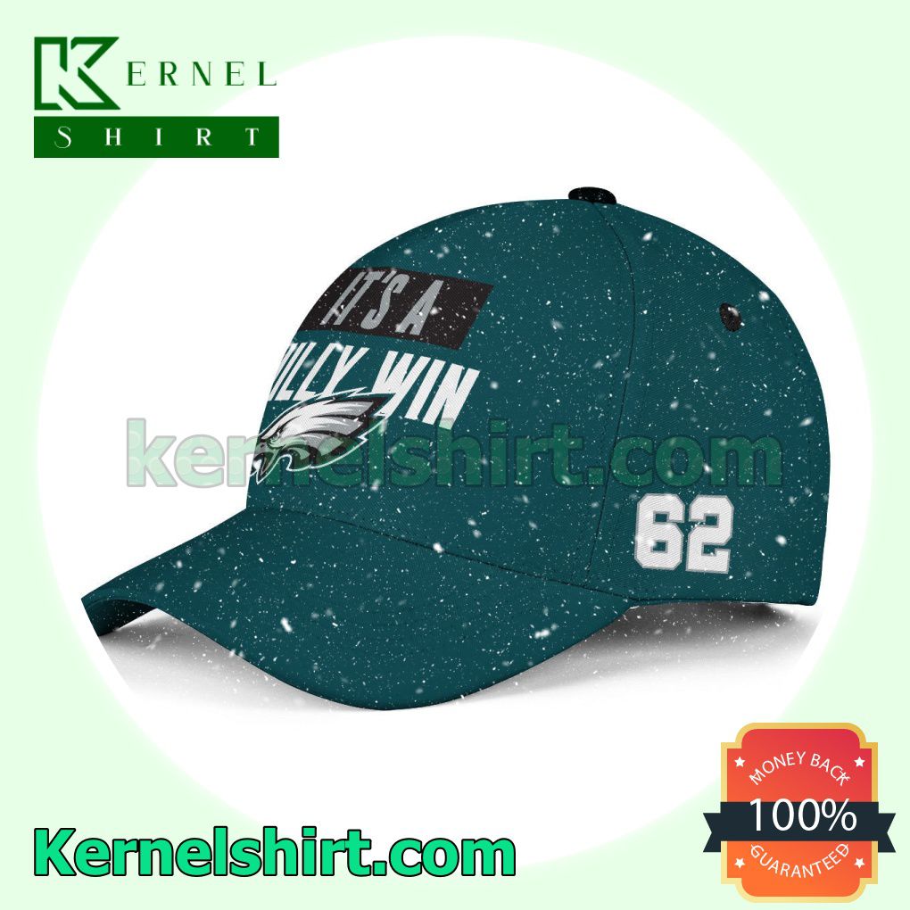 Jason Kelce It Is A Philly Win Philadelphia Eagles Champions Super Bowl Snapback Cap