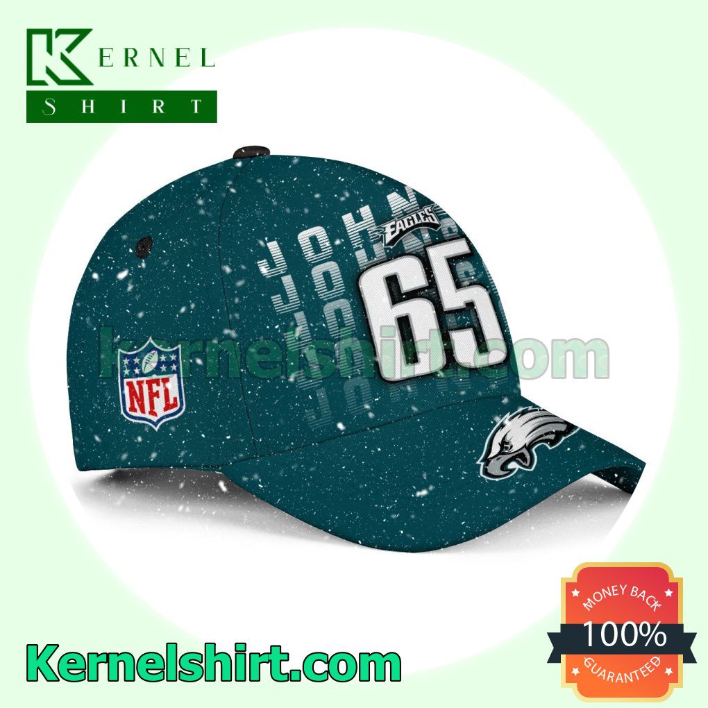 Johnson 65 Super Bowl Champion Philadelphia Eagles Snapback Cap a