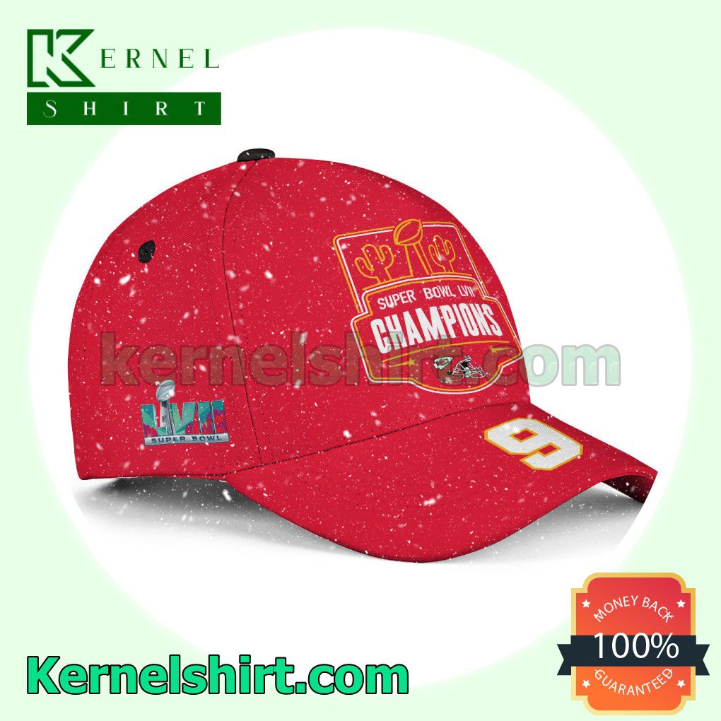 JuJu Smith-Schuster 9 Super Bowl LVII 2023 Champions NFL Kansas City Chiefs Snapback Cap a