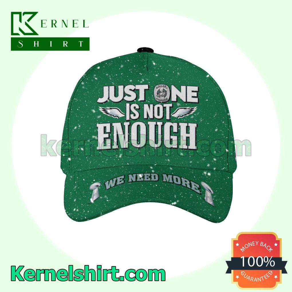 Just One Is Not Enough Super Bowl LVII Philadelphia Eagles Snapback Cap