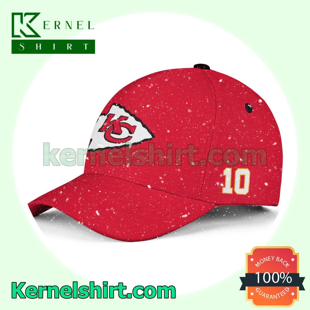 Kansas City Logo Number 10 Isiah Pacheco Snapback Cap