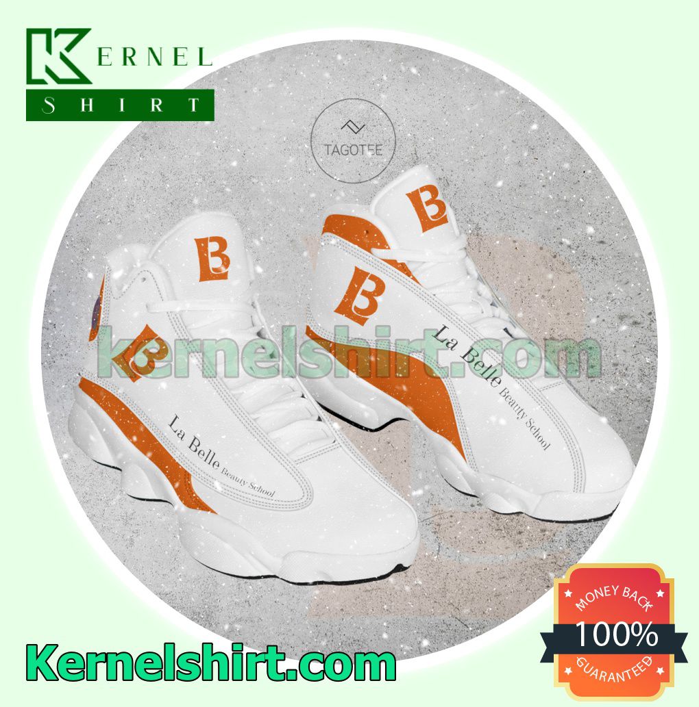 La Belle Beauty School Logo Jordan Workout Shoes