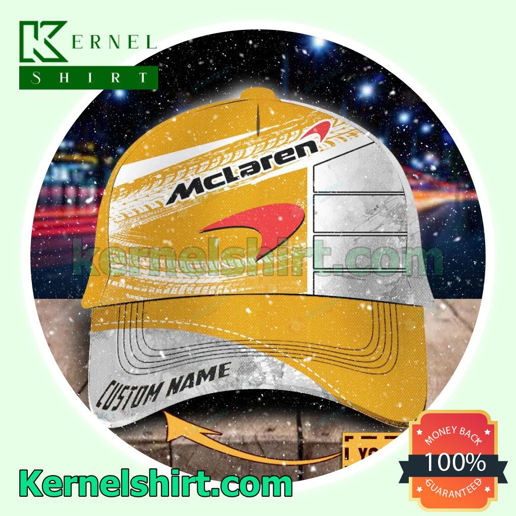 Mclaren Car Snapback Cap