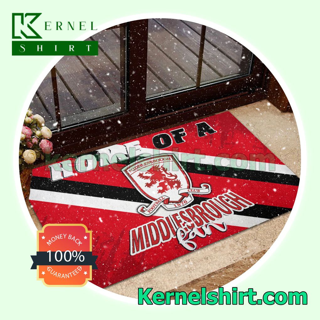 Middlesbrough F.C Club Front Door Mat