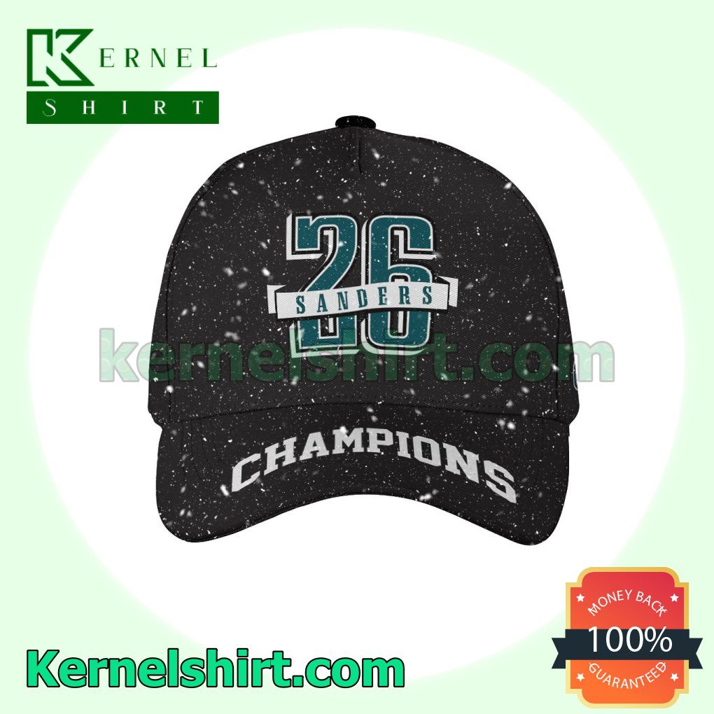 Miles Sanders 26 Champion Philadelphia Eagles Snapback Cap