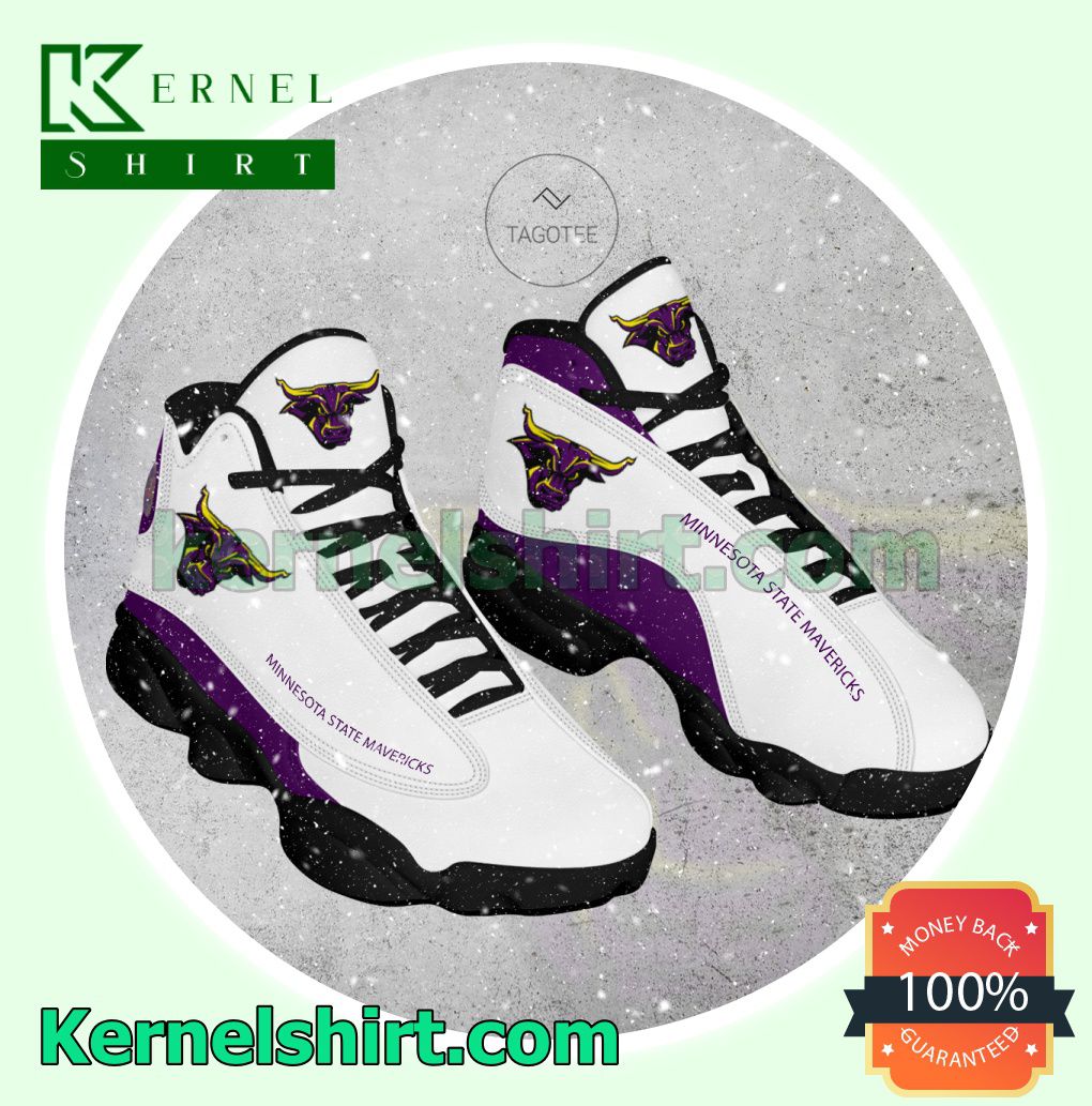 Minnesota State Mavericks Logo Jordan Workout Shoes a