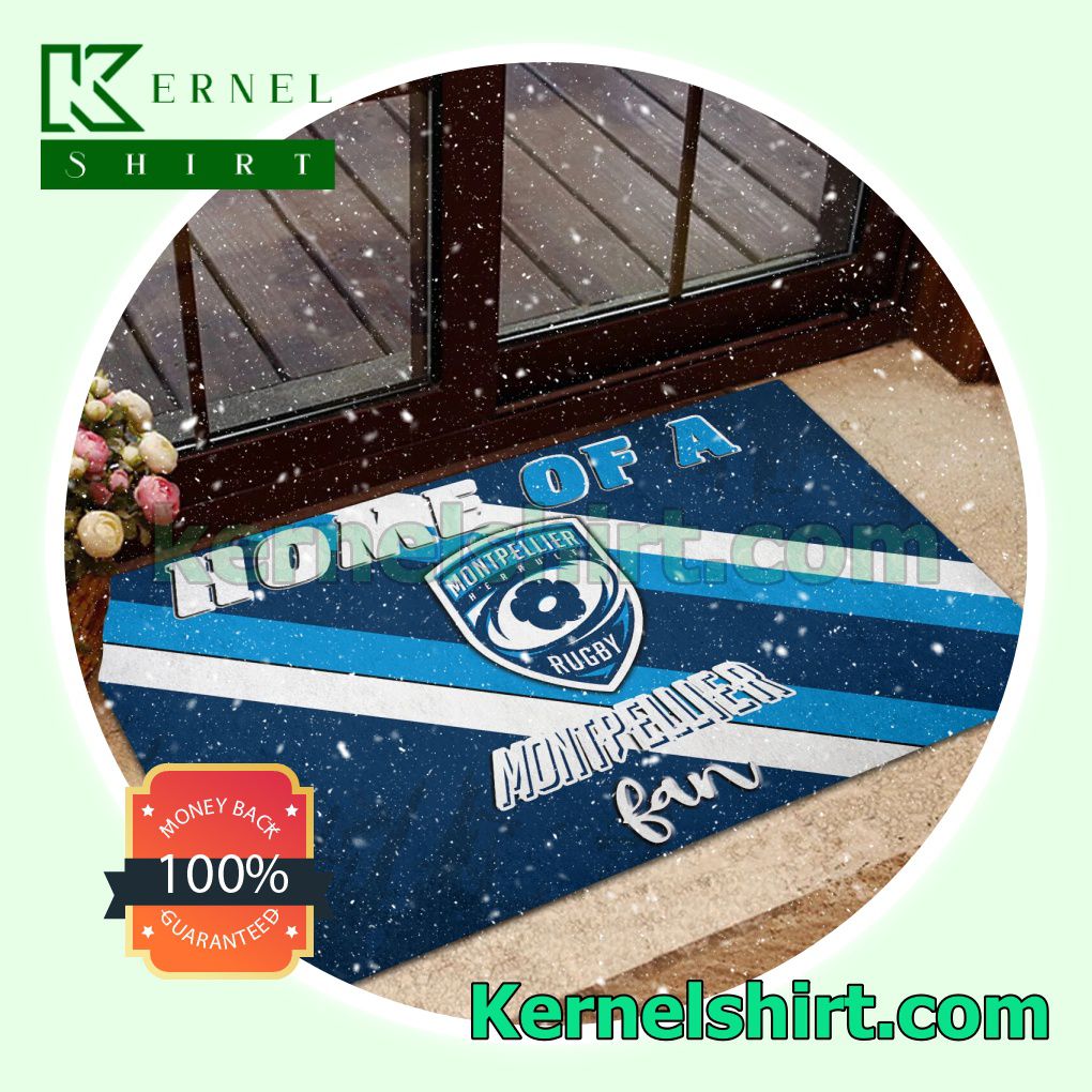 Montpellier Herault Rugby Club Front Door Mat