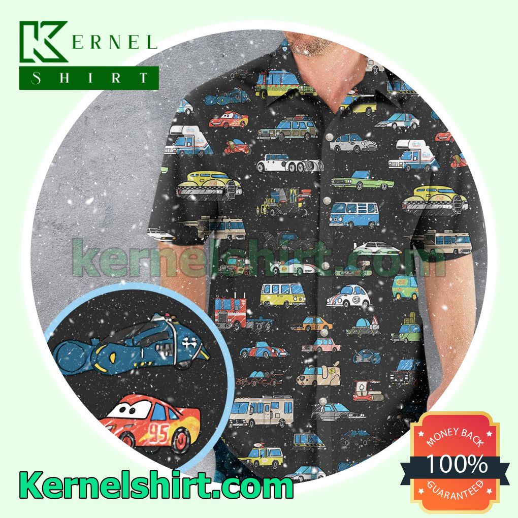 Movie Cars Beach Shirts