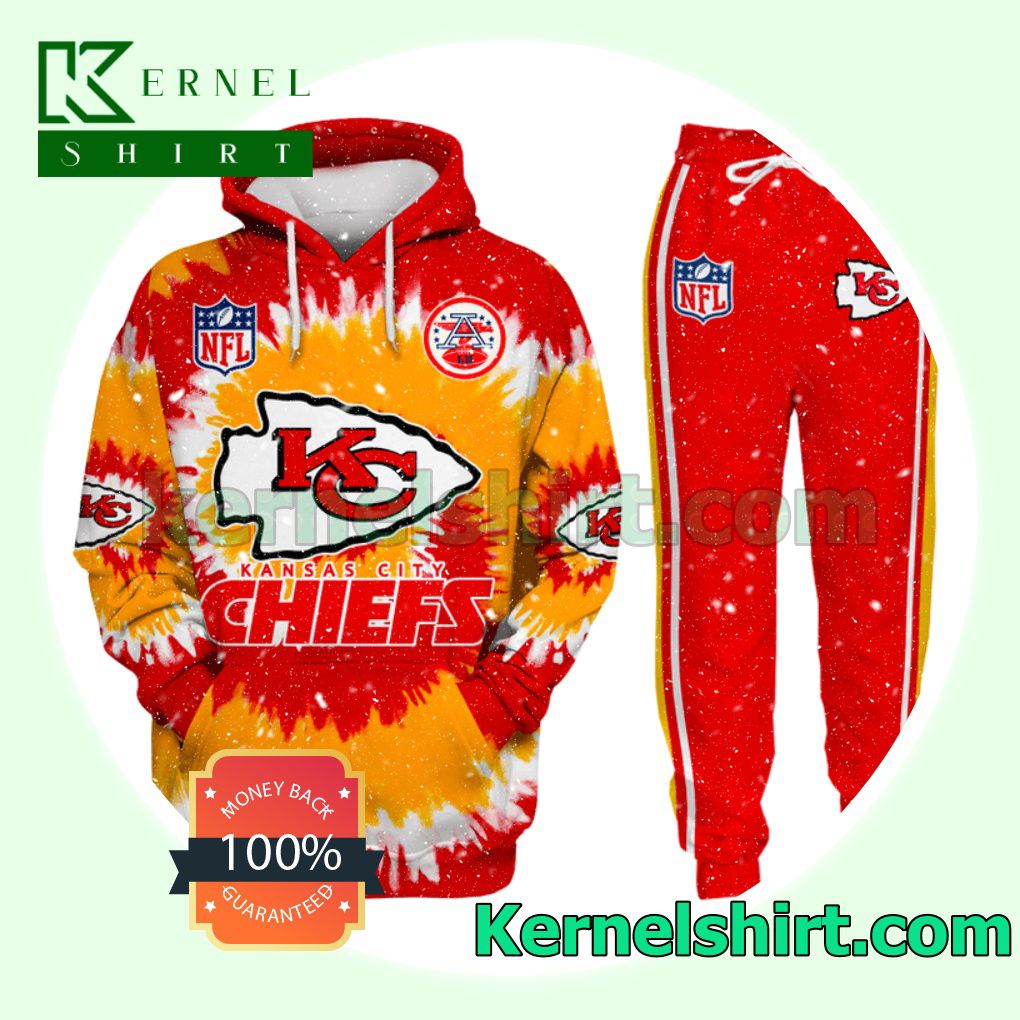 Nfl Kansas City Chiefs Tie Dye T-shirt, Fan T-shirt Apparel