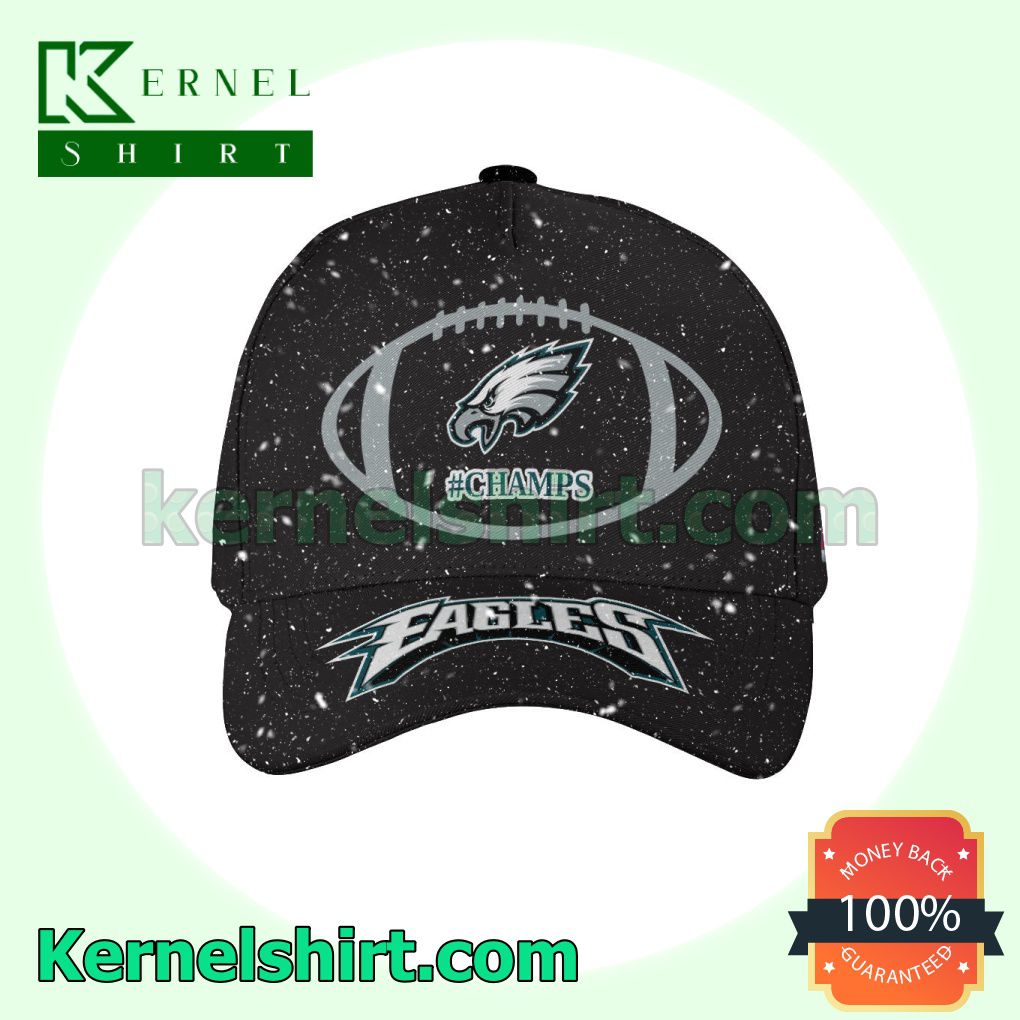 Number 1 Philadelphia Eagles Super Bowl LVII Champs Snapback Cap a