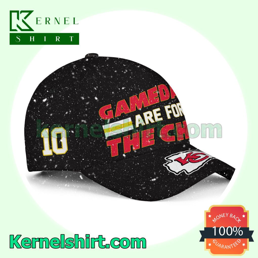 Number 10 Gamedays Are For The Chop Kansas City Chiefs Super Bowl LVII Snapback Cap