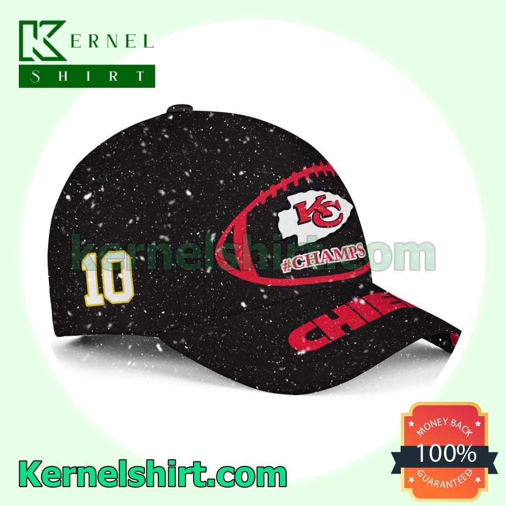 Number 10 Kansas City Chiefs Champs Super Bowl LVII Snapback Cap